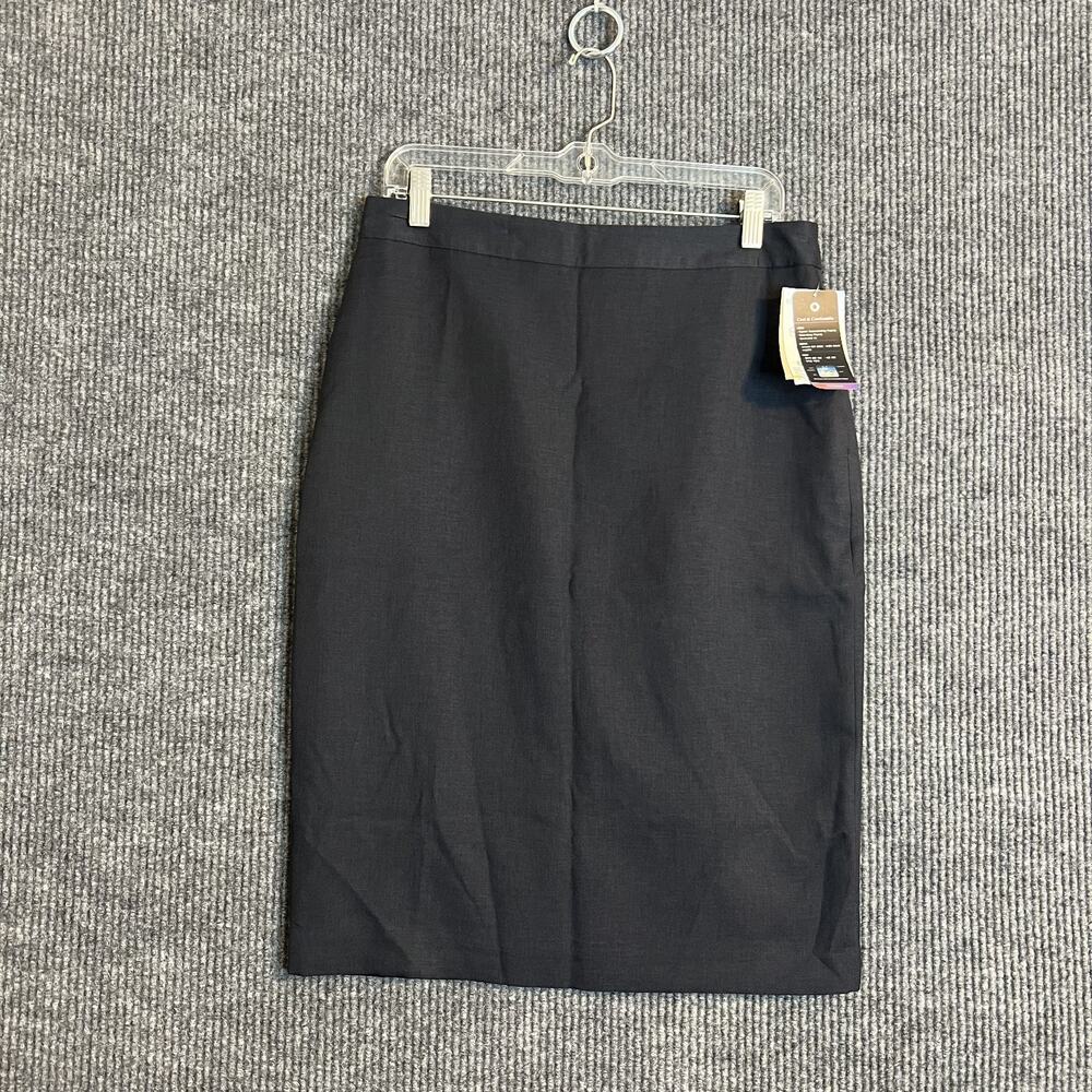 Doc & Amelia Womens Pencil Skirt Size 8 Black Office Career Business New